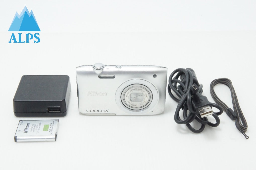 Nikon ニコン COOLPIX A100 コンパクトデジタルカメラ シルバー