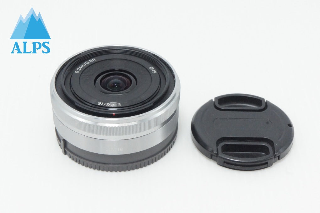 Excellent Condition SONY E 16mm F2.8 SEL16F28 E-mount APS-C Prime