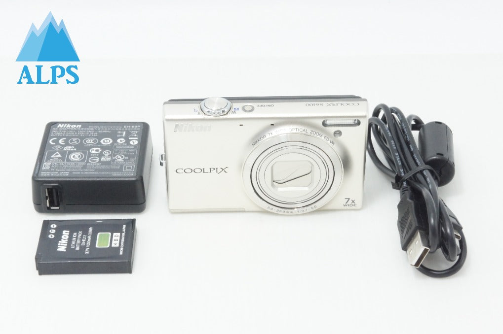 Nikon COOLPIX S6100 シルバー 良品 Nikon ニコン COOLPIX S6100 コンパクトデジタルカメラ