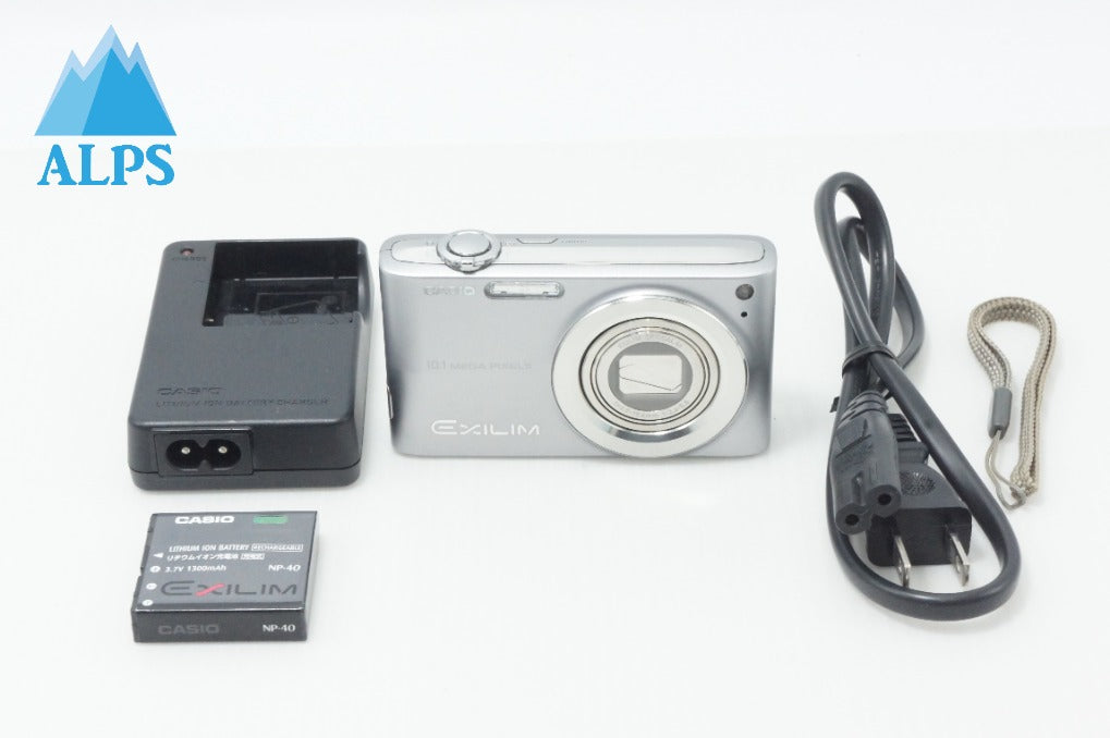 美品 CASIO カシオ EXILIM EX-Z200 コンパクトデジタルカメラ シルバー