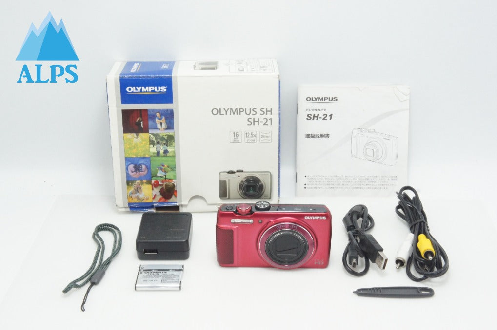 良品 OLYMPUS オリンパス STYLUS SH-21 コンパクトデジタルカメラ