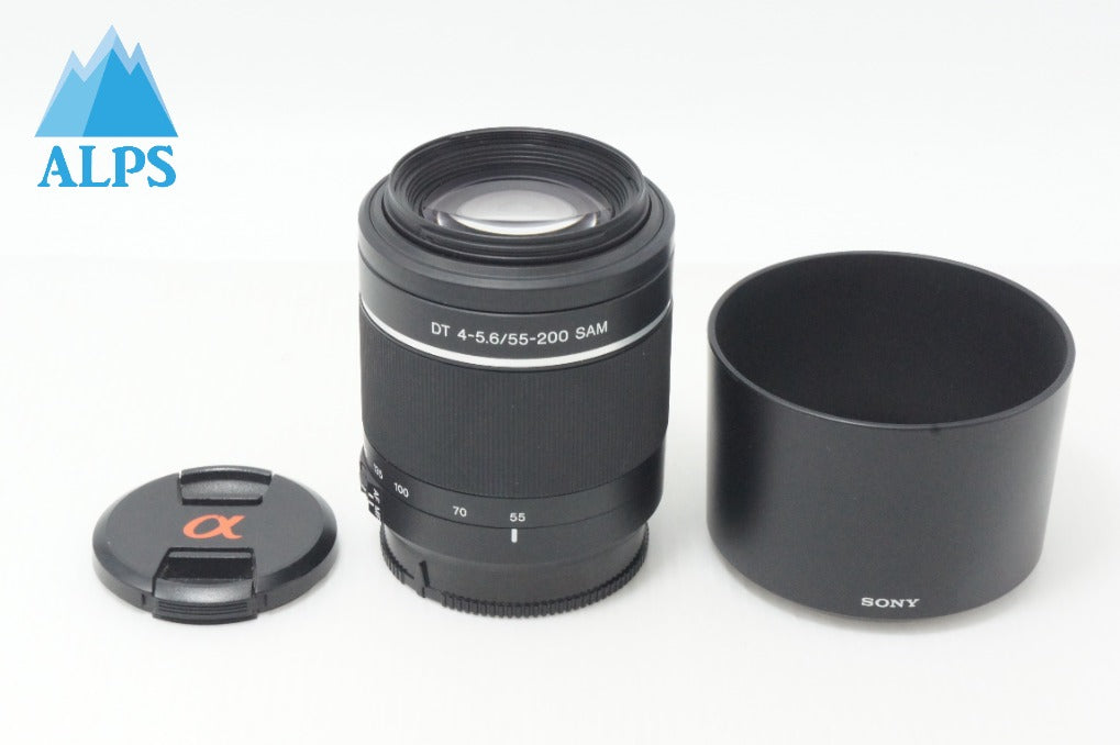 美品 SONY ソニー DT 55-200mm F4-5.6 SAM SAL55200-2 MINOLTA