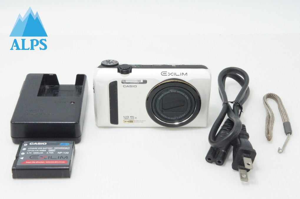 CASIO カシオ EXILIM EX-ZR100 コンパクトデジタルカメラ ホワイト
