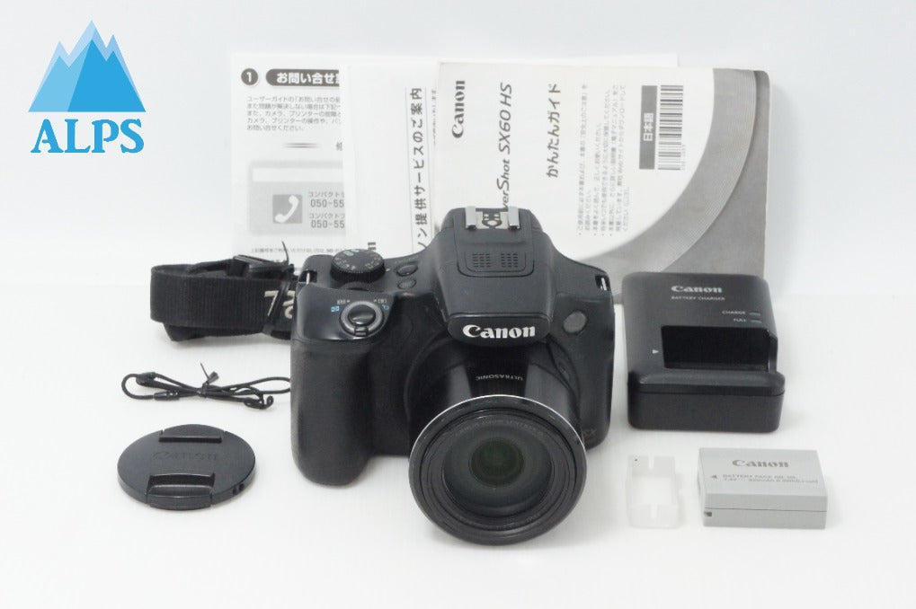 Canon キヤノン PowerShot SX60 HS デジタルカメラ 260708g – アルプス