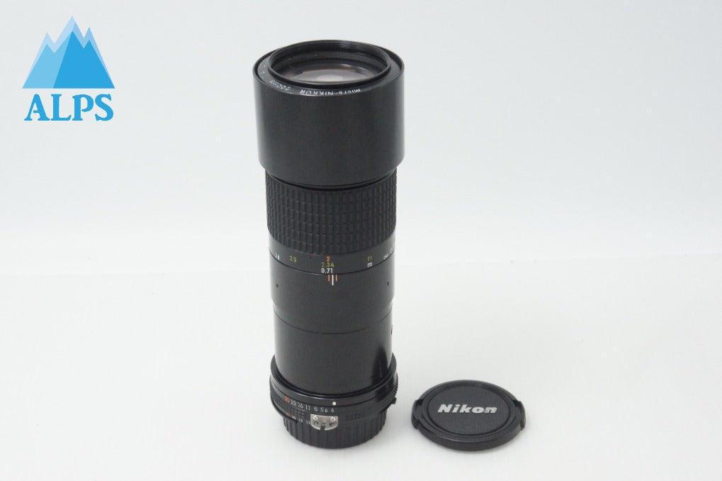 Excellent Condition Nikon Ai-S Micro Nikkor 200mm F4 IF MF Prime
