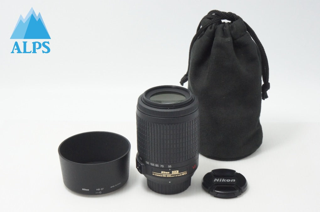 Excellent Condition Nikon AF-S DX NIKKOR 55-200mm F4-5.6G ED VR