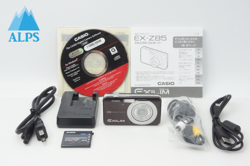 CASIO カシオ EXILIM EX-Z85 コンパクトデジタルカメラ ブラウン