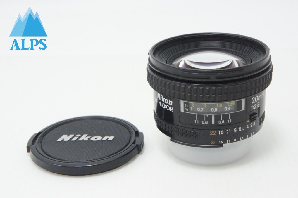Nikon ニコン AF NIKKOR 20mm F2.8 単焦点レンズ 260714ax – アルプス