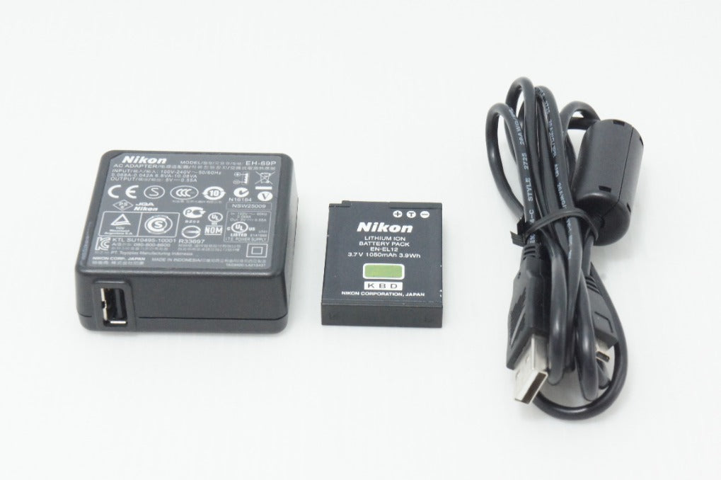 良品 Nikon ニコン COOLPIX S6100 コンパクトデジタルカメラ シャンパンシルバー 260623w