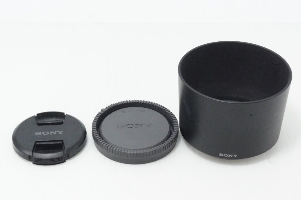 美品 SONY ソニー E 55-210mm F4.5-6.3 OSS SEL55210 Eマウント APS-C ズームレンズ ブラック フード付 260616z