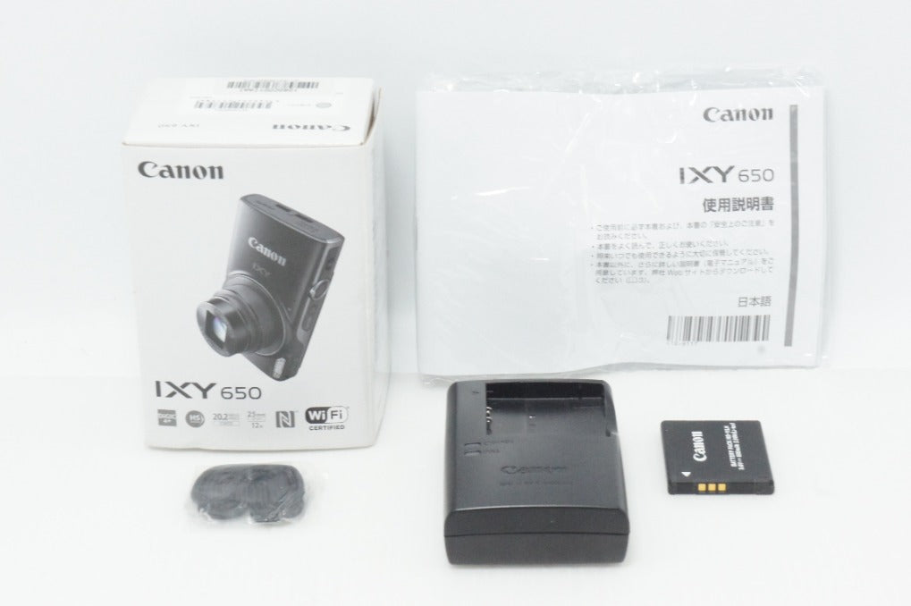 Canon キヤノン IXY 650 コンパクトデジタルカメラ シルバー 元箱付 260617h