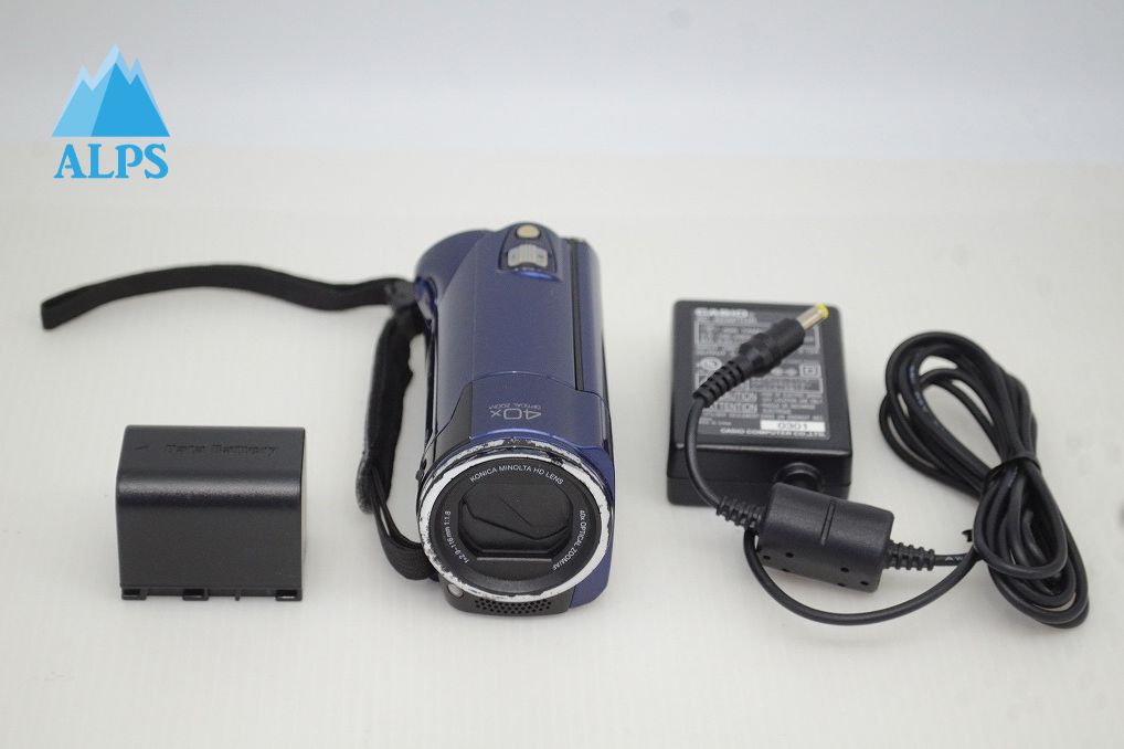 JVC ケンウッド Everio GZ-HM670 デジタルビデオカメラ ブルー 251101y