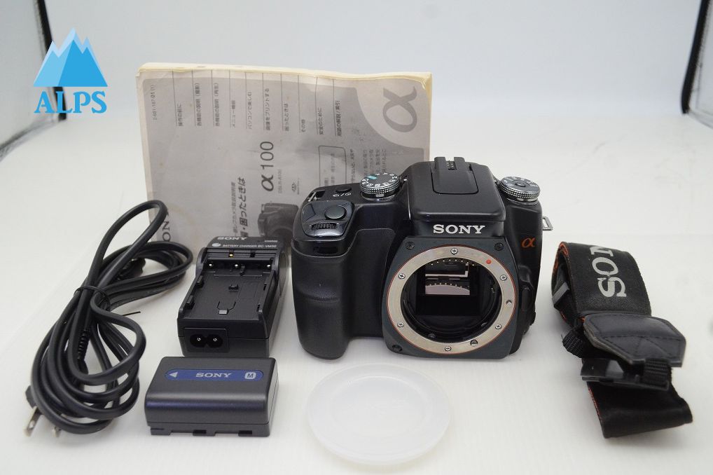 SONY ソニー α100 DSLR-A100 ボディ デジタル一眼レフカメラ 251127e