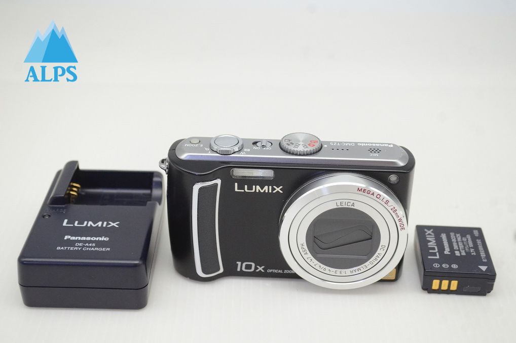 美品 Panasonic パナソニック LUMIX DMC-TZ5 コンパクトデジタルカメラ ブラック 251205l