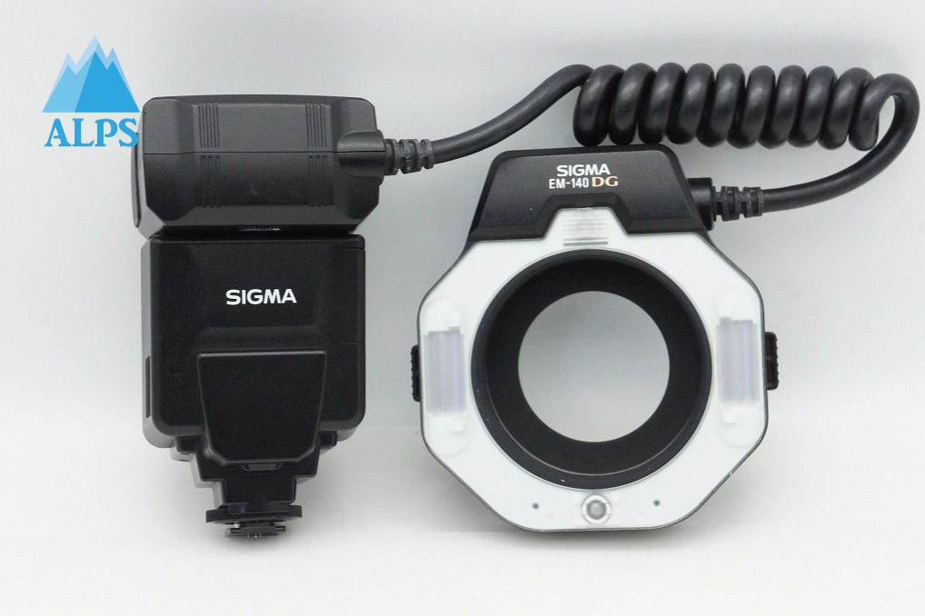 SIGMA シグマ ELECTRONIC FLASH MACRO EM-140 DG EO-ETTL II Canon用 251216j