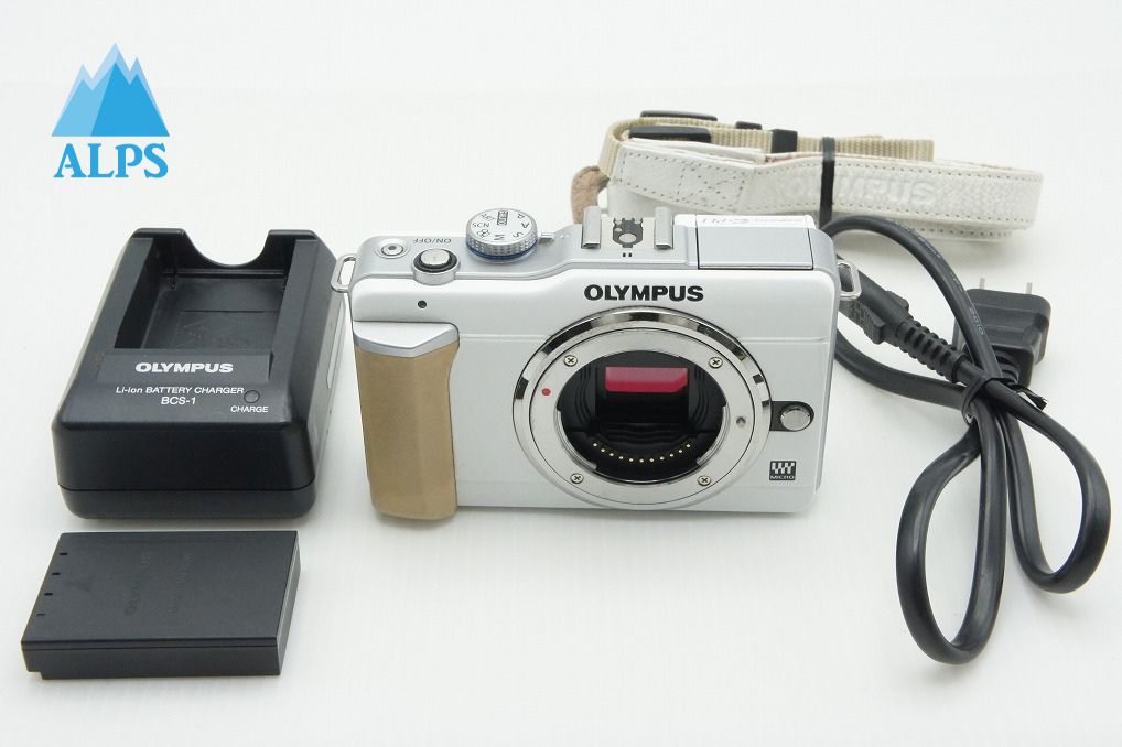 OLYMPUS オリンパス PEN Lite E-PL1 ボディ ミラーレス一眼カメラ ホワイト 251224ao
