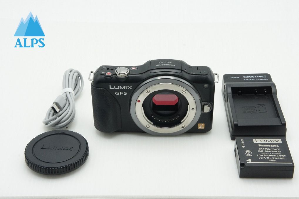 Panasonic パナソニック LUMIX DMC-GF5 ボディ ミラーレス一眼カメラ ブラック 251222d