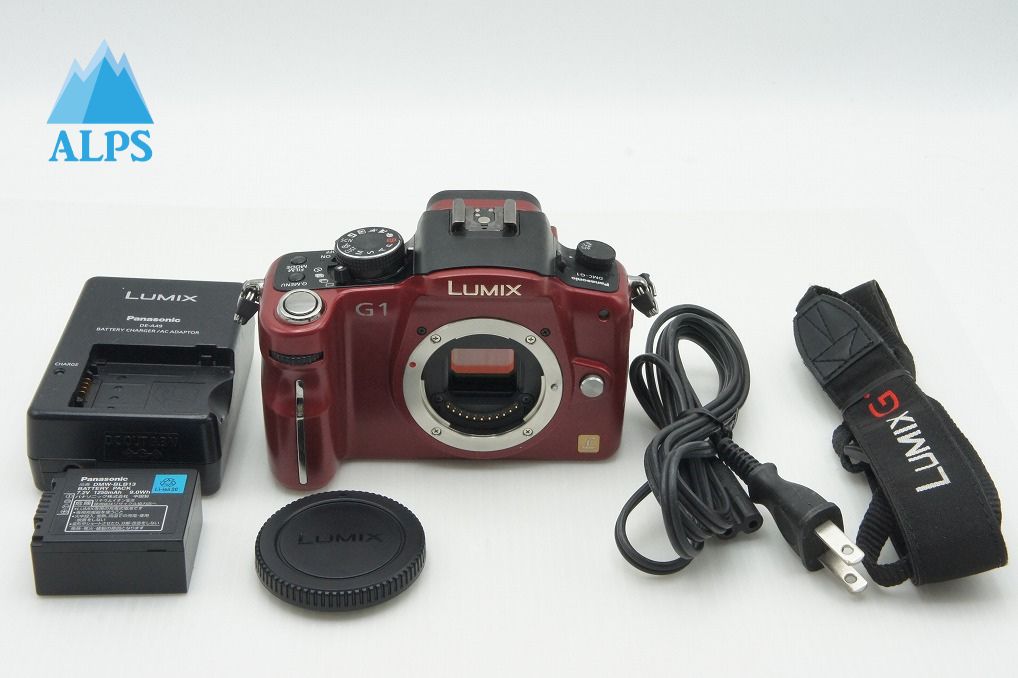 Panasonic パナソニック LUMIX DMC-G1 ボディ ミラーレス一眼カメラ コンフォートレッド 260107ad