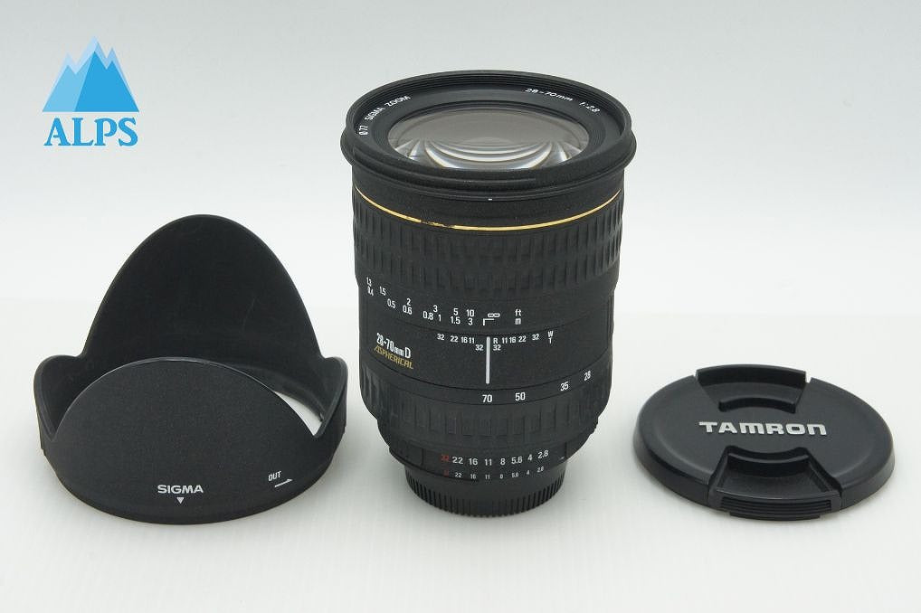 SIGMA シグマ 28-70mm F2.8D EX Aspherical Nikon ニコン Fマウント ズームレンズ フード付 260121au