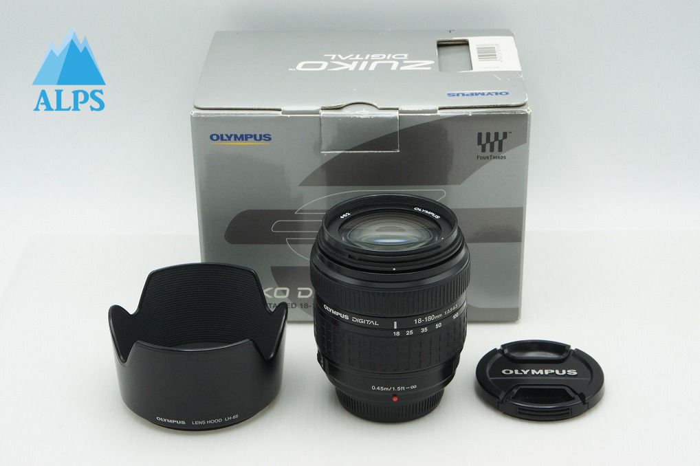 OLYMPUS オリンパス ZUIKO DIGITAL ED 18-180mm F3.5-6.3 フォーサーズ ズームレンズ 元箱付 260220f