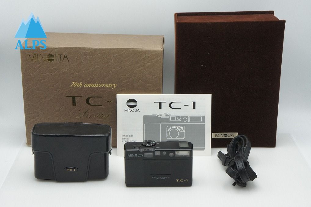 美品 MINOLTA ミノルタ TC-1 Limited 35mmコンパクトフィルムカメラ 元箱付 260216j