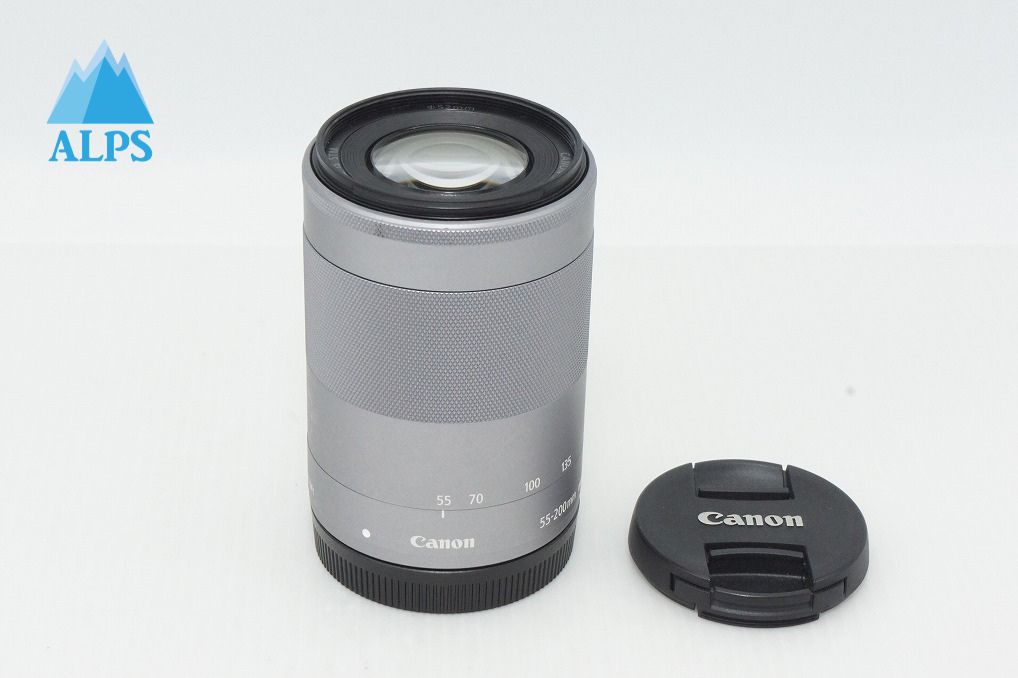良品 Canon キヤノン EF-M 55-200mm F4.5-6.3 IS STM APS-C EF-M