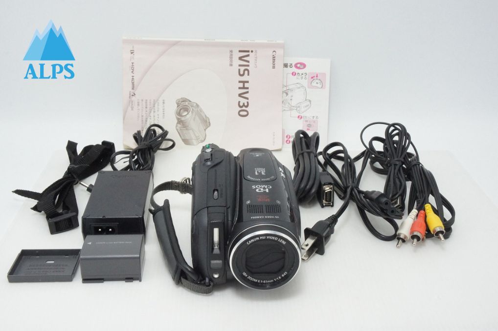 Canon IVIS HV30 ビデオカメラ Amazon | Canon フルハイビジョンビデオカメラ iVIS (アイビス) HV30