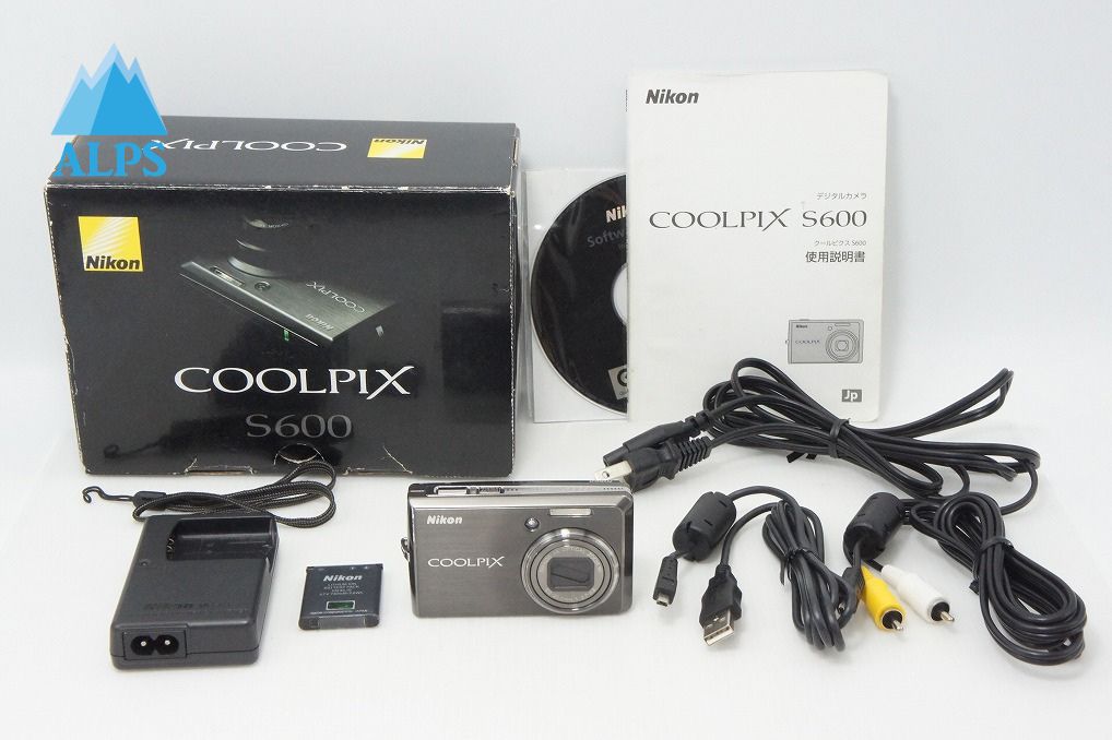 Nikon COOLPIX S600 本体と付属品 良品 Nikon ニコン COOLPIX S600 コンパクトデジタルカメラ アーバン