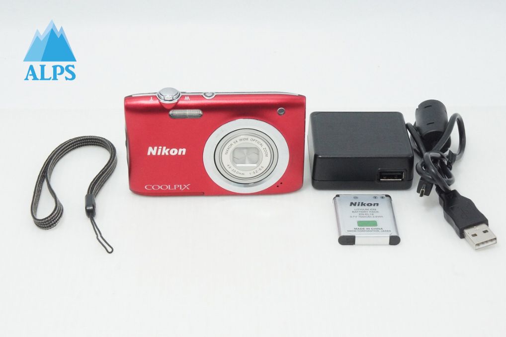 Nikon ニコン COOLPIX A100 コンパクトデジタルカメラ レッド 260427f