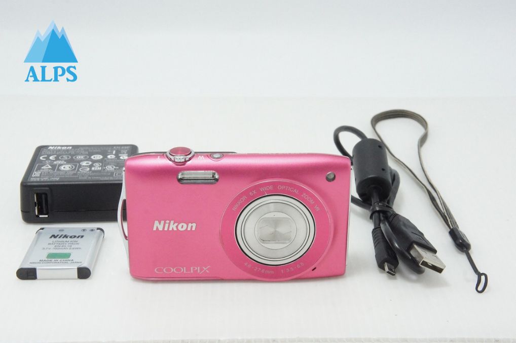良品 Nikon ニコン COOLPIX S3300 コンパクトデジタルカメラ