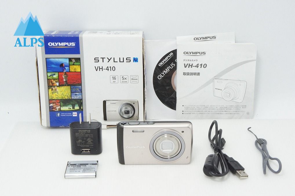良品 OLYMPUS オリンパス STYLUS VH-410 コンパクトデジタルカメラ