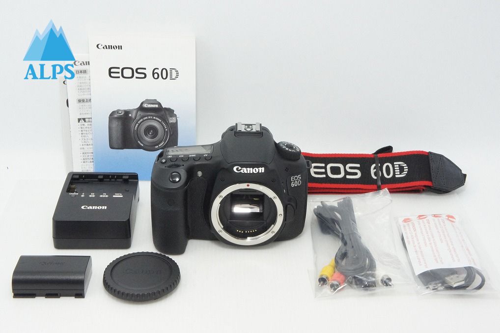 美品 Canon キヤノン EOS 60D ボディ デジタル一眼レフカメラ 260515o