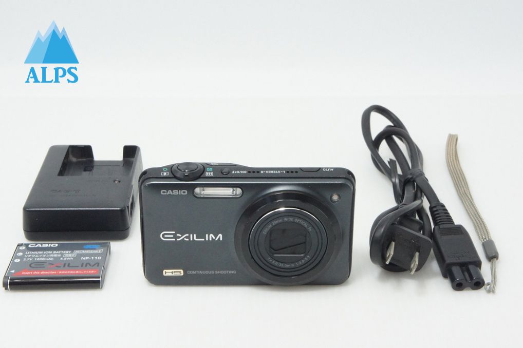 良品 CASIO カシオ EXILIM EX-ZR10 コンパクトデジタルカメラ ブラック