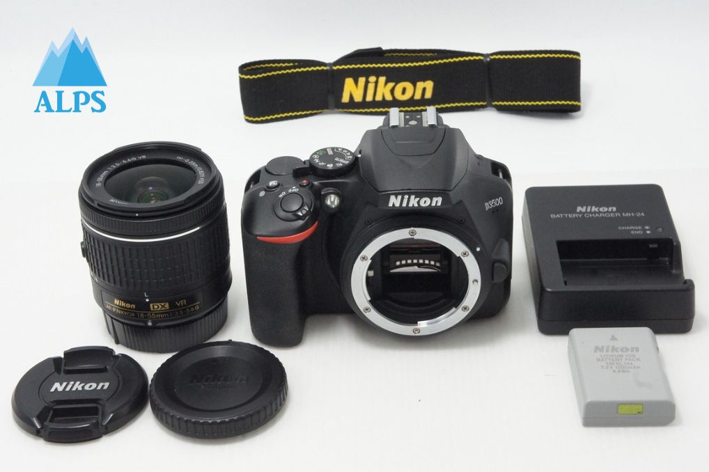 美品 Nikon ニコン D3500 ボディ + AF-P DX 18-55mm VR レンズキット デジタル一眼レフカメラ 260610am