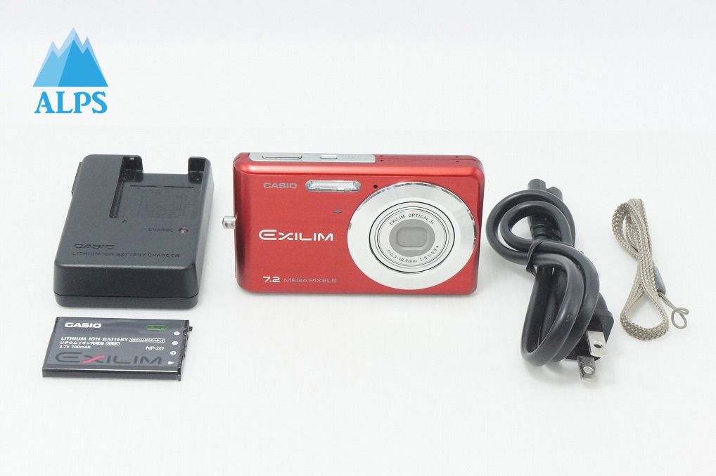 美品 CASIO カシオ EXILIM EX-Z77 コンパクトデジタルカメラ レッド 260612i