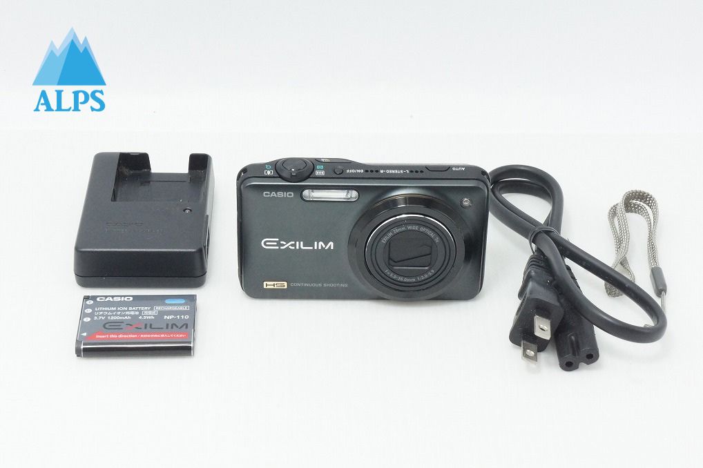 美品 CASIO カシオ EXILIM EX-ZR10 コンパクトデジタルカメラ ブラック