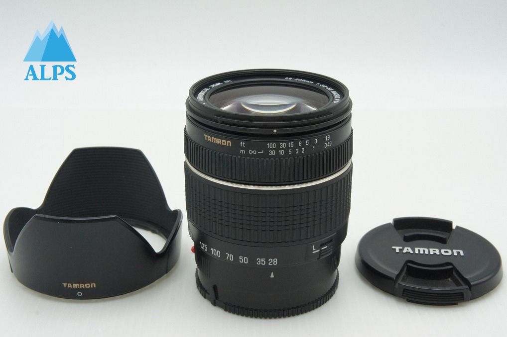 TAMRON AF 28-200mm F3.8-5.6 MACRO ASPHERICAL XR IF A03 SONY MINOLTA αマウント ズームレンズ フード付 260213f