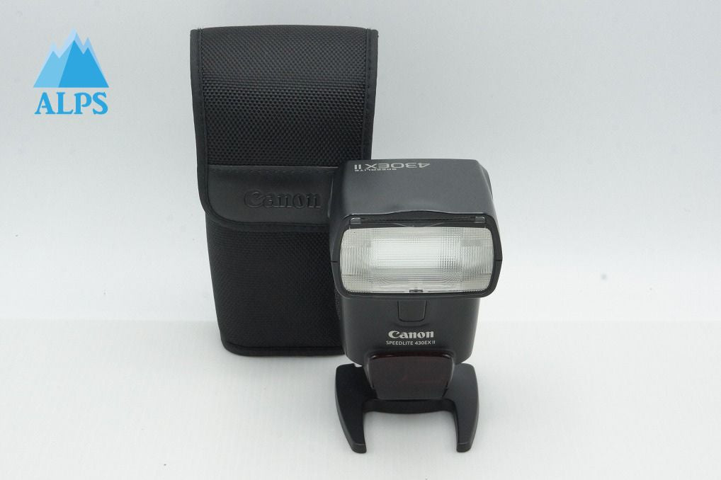 Canon SPEEDLITE 430EX II ストロボ 本体 ケース付 良品 Canon キヤノン ストロボ スピードライト 430EX II ケース付