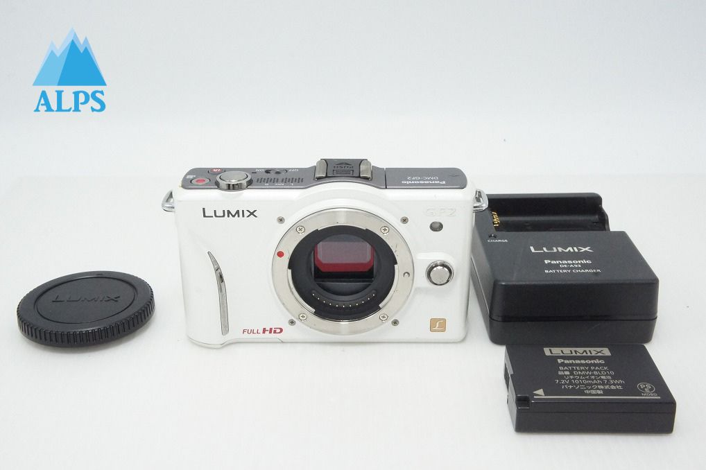 初心者おすすめ✨LUMIX DMC-GF2 白 可愛いミラーレス一眼 LUMIX GF2ホワイト 初心者おすすめ✨LUMIX DMC-GF2 白 可愛いミラー