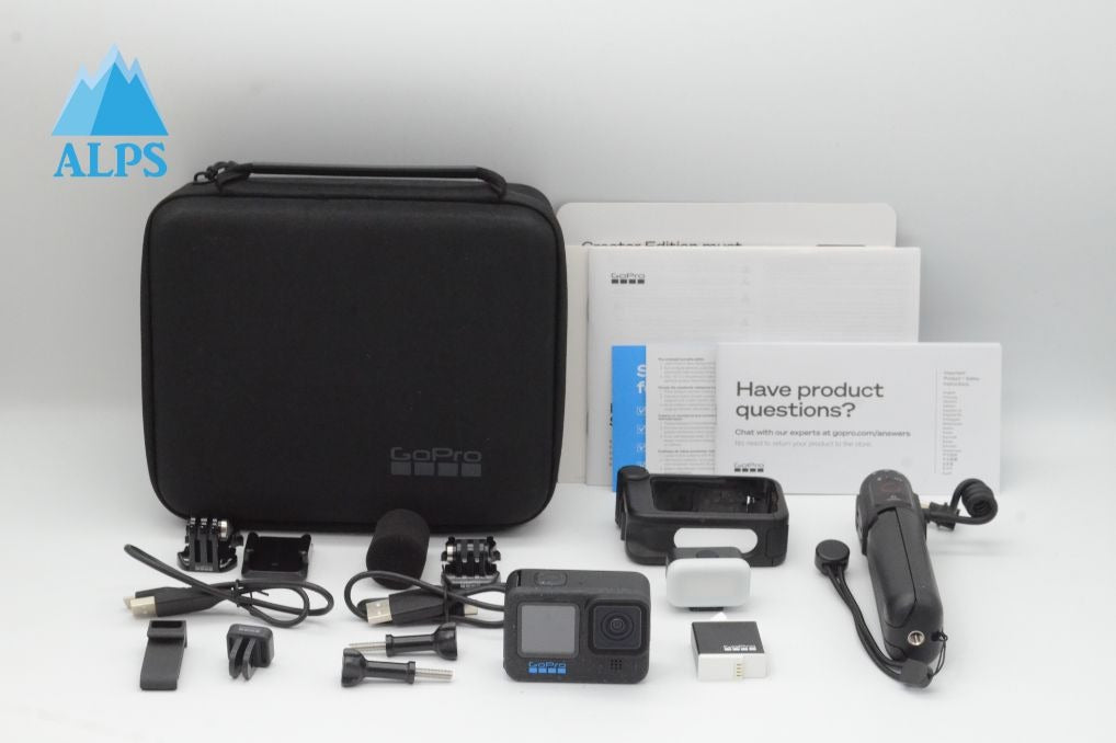 良品 GoPro ゴープロ HERO12 Black Creator Edition クリエーターエディション ウェアラブルカメラ ケース付 260108i