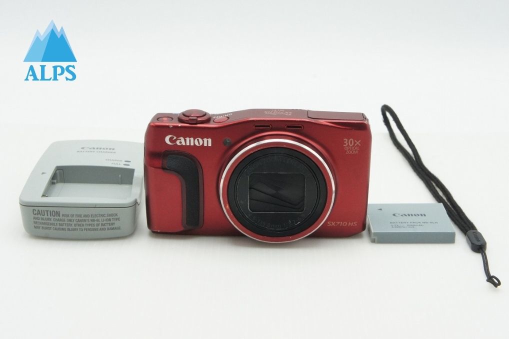 Canon キヤノン PowerShot SX710 HS コンパクトデジタルカメラ レッド 260106a