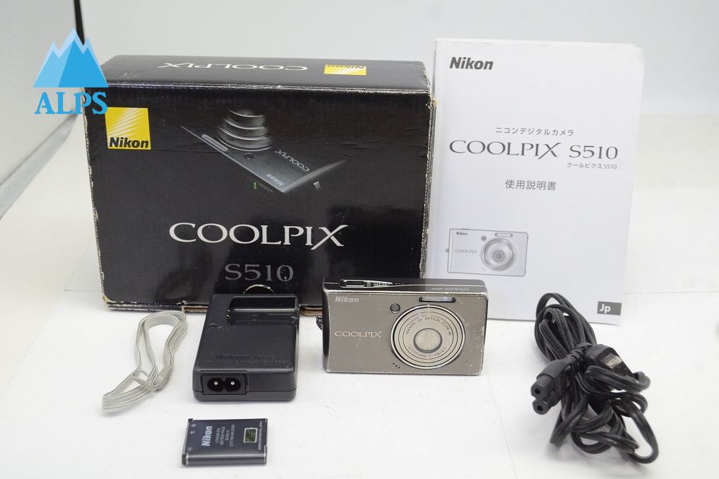 Nikon ニコン COOLPIX S510 コンパクトデジタルカメラ アーバンブラック 251008k