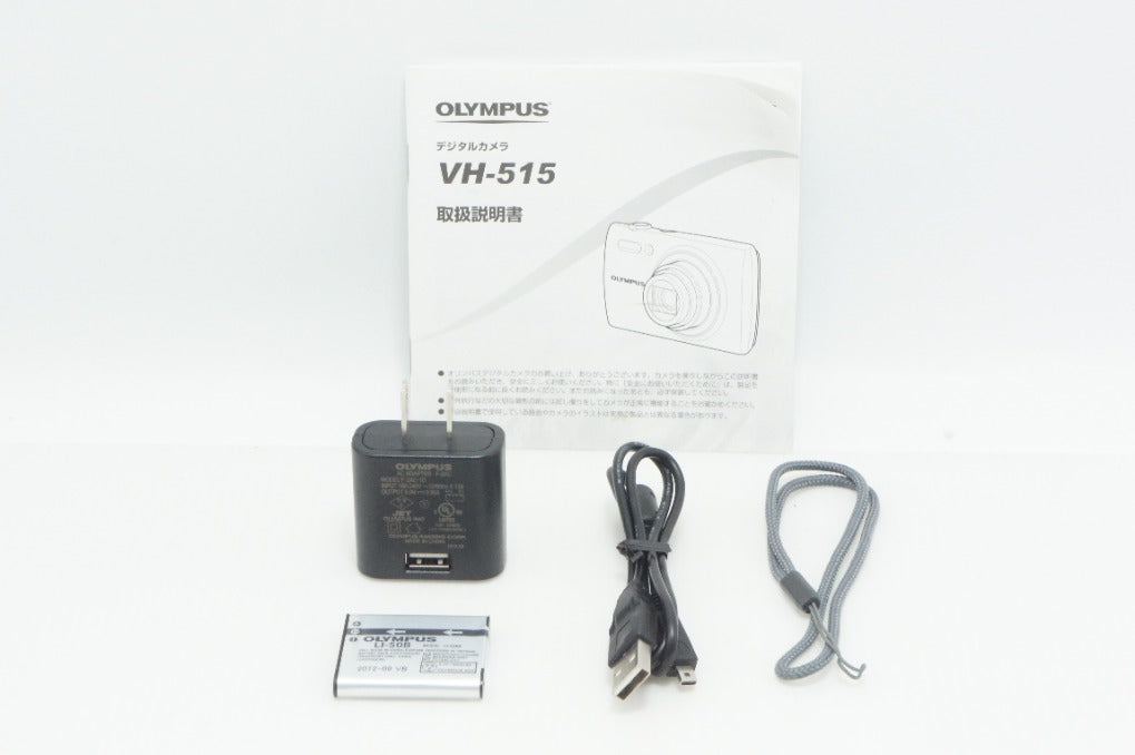 美品 OLYMPUS オリンパス STYLUS VH-515 コンパクトデジタルカメラ シャンパンゴールド 260630k