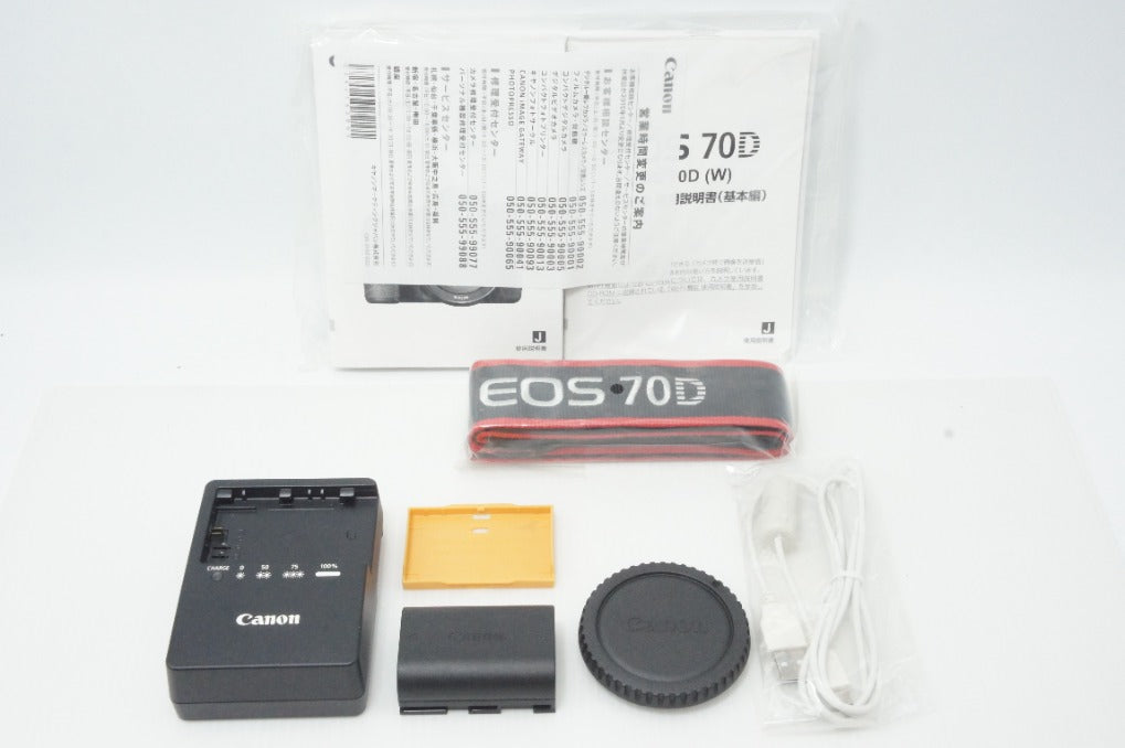 新品級 Canon キヤノン EOS 70D ボディ デジタル一眼レフカメラ 260702k