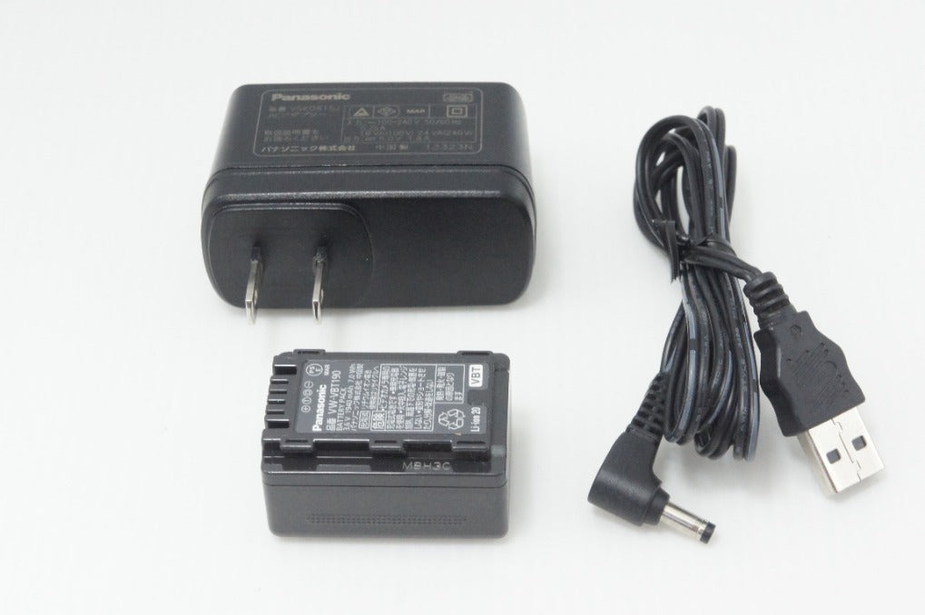 美品 Panasonic パナソニック デジタルハイビジョンビデオカメラ HC-V360M ホワイト 260703ai