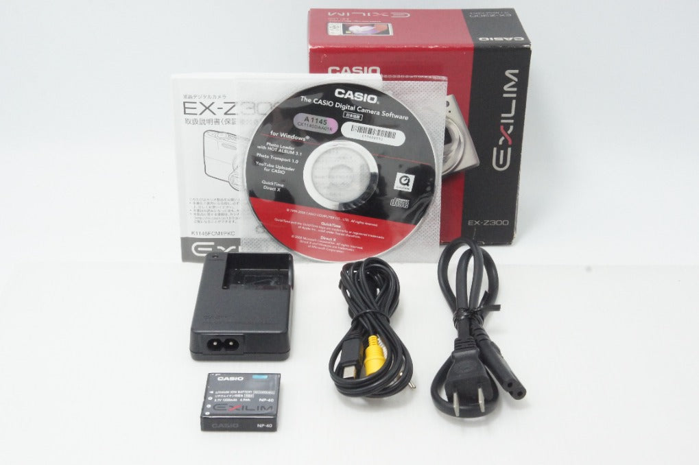 訳あり品 CASIO カシオ EXILIM EX-Z300 ピンクゴールド 元箱付 260706af
