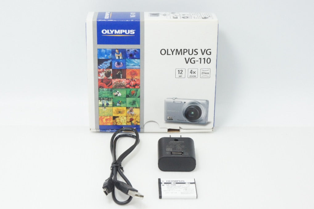 良品 OLYMPUS オリンパス VG-110 コンパクトデジタルカメラ レッド 元箱付 260706k