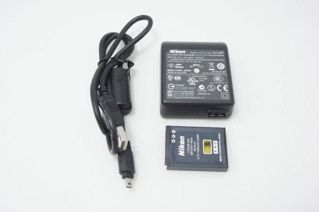 美品 Nikon ニコン COOLPIX S6000 コンパクトデジタルカメラ ブラック 260708ie