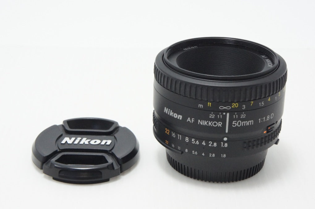 美品 Nikon ニコン AF NIKKOR 50mm F1.8D フルサイズ 単焦点レンズ