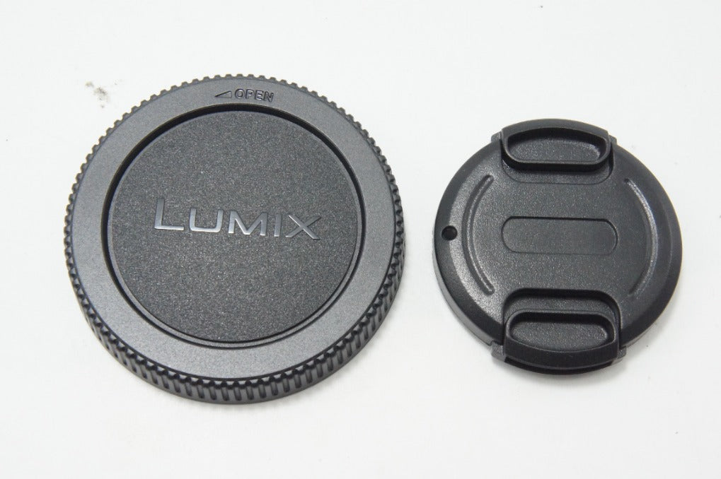 美品 Panasonic LUMIX G VARIO 12-32mm F3.5-5.6 ASPH. MEGA O.I.S. H-FS12032 マイクロフォーサーズ シルバー 260717w